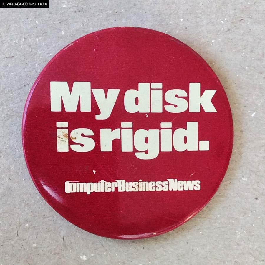 Computer Business News my disk is rigid