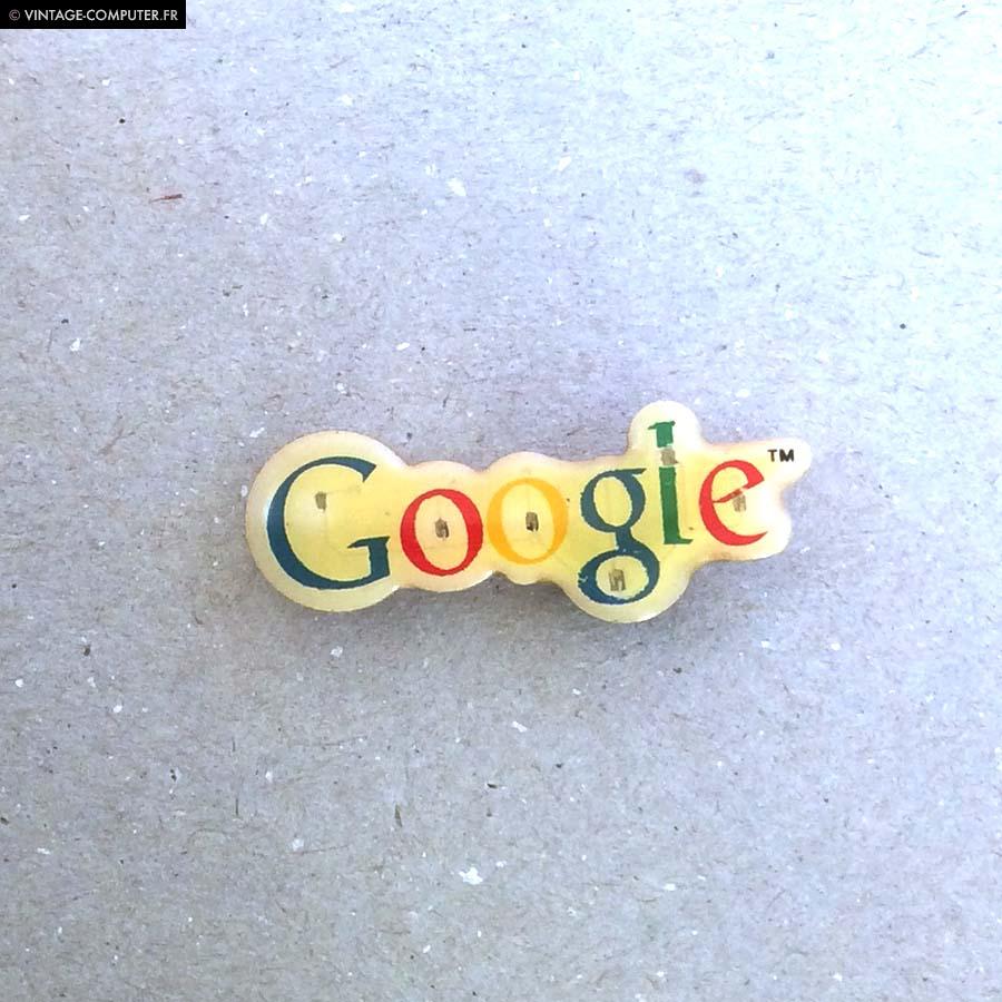 Google blinking magnetic badge