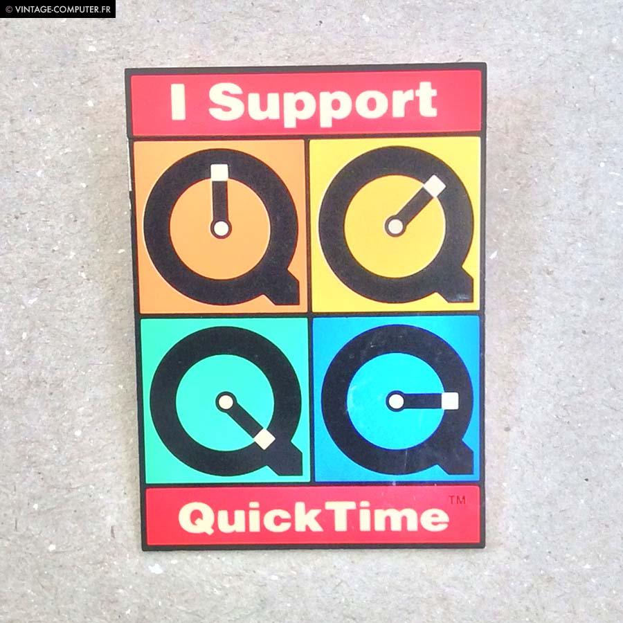 I support quickTime