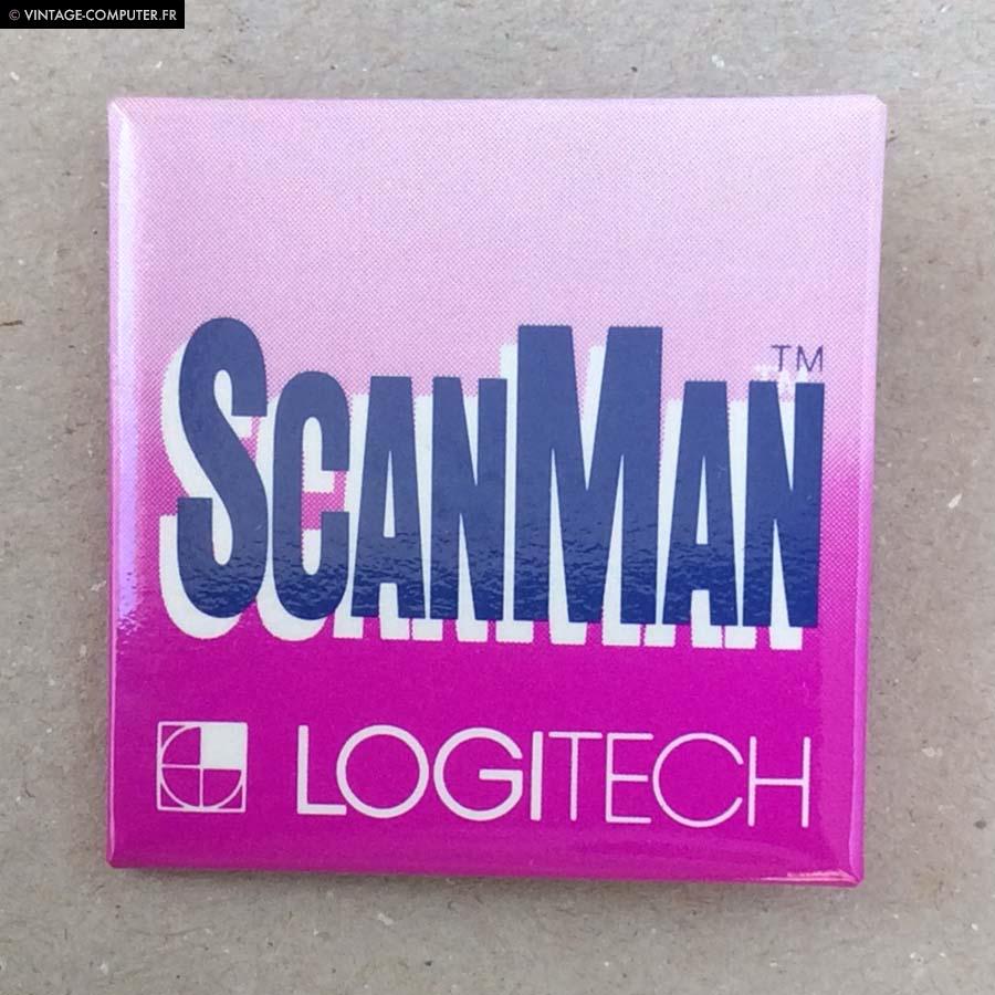 Logitech ScanMan Square badge